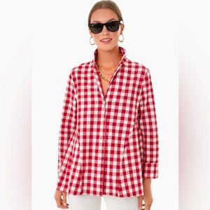 Apple Red Gingham Scarlett Button Down
POMANDER PLACE size XS